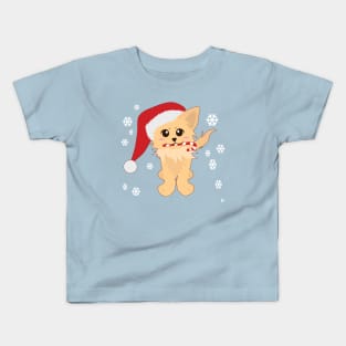 Christmas Puppy Kids T-Shirt